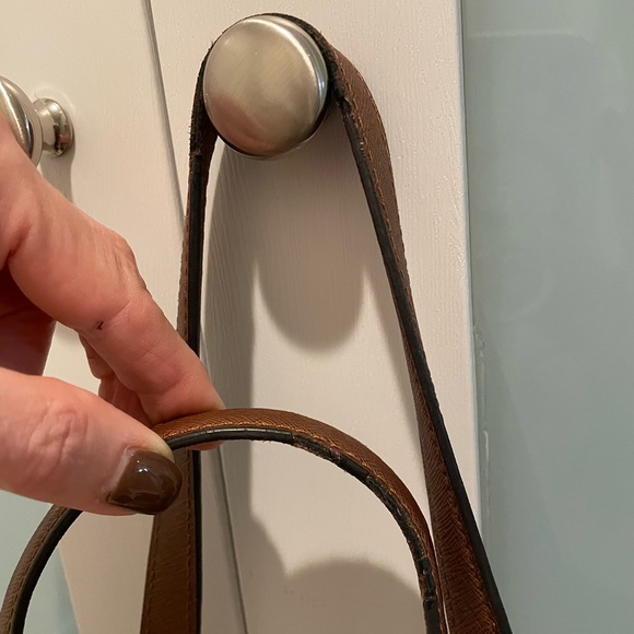 Calvin Klein Cognac & Gold chain Bag - Picture 9 of 9